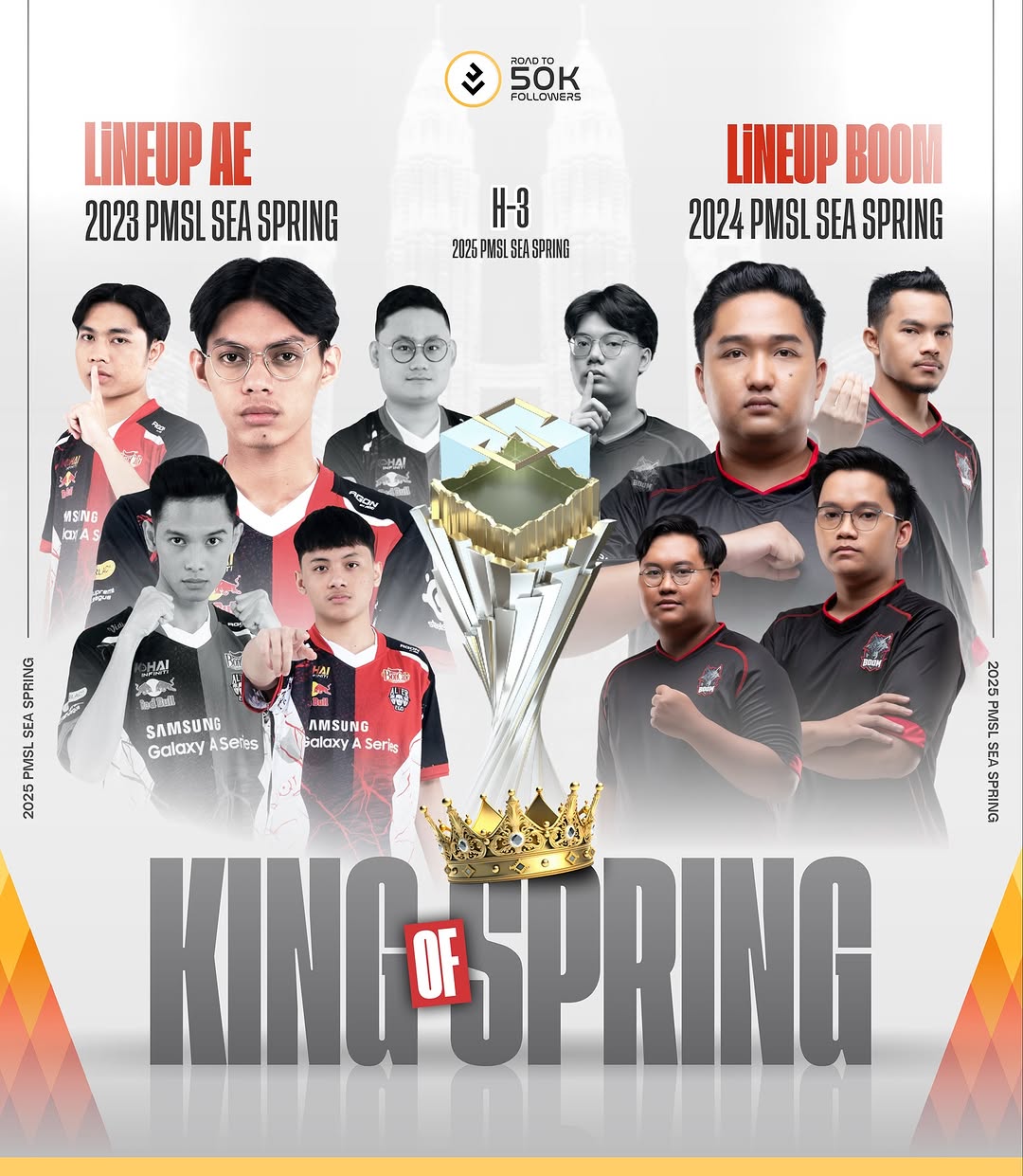 Misi Pertahankan Gelar Juara di Season Spring! PMSL SEA Spring 2025